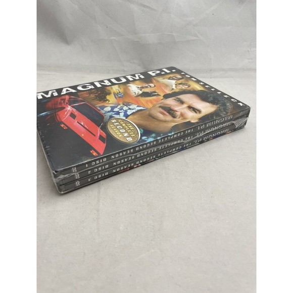 Magnum PI TV Show Complete Second Season 2 Tom Selleck DVD 3 disc - Picture 3 of 3